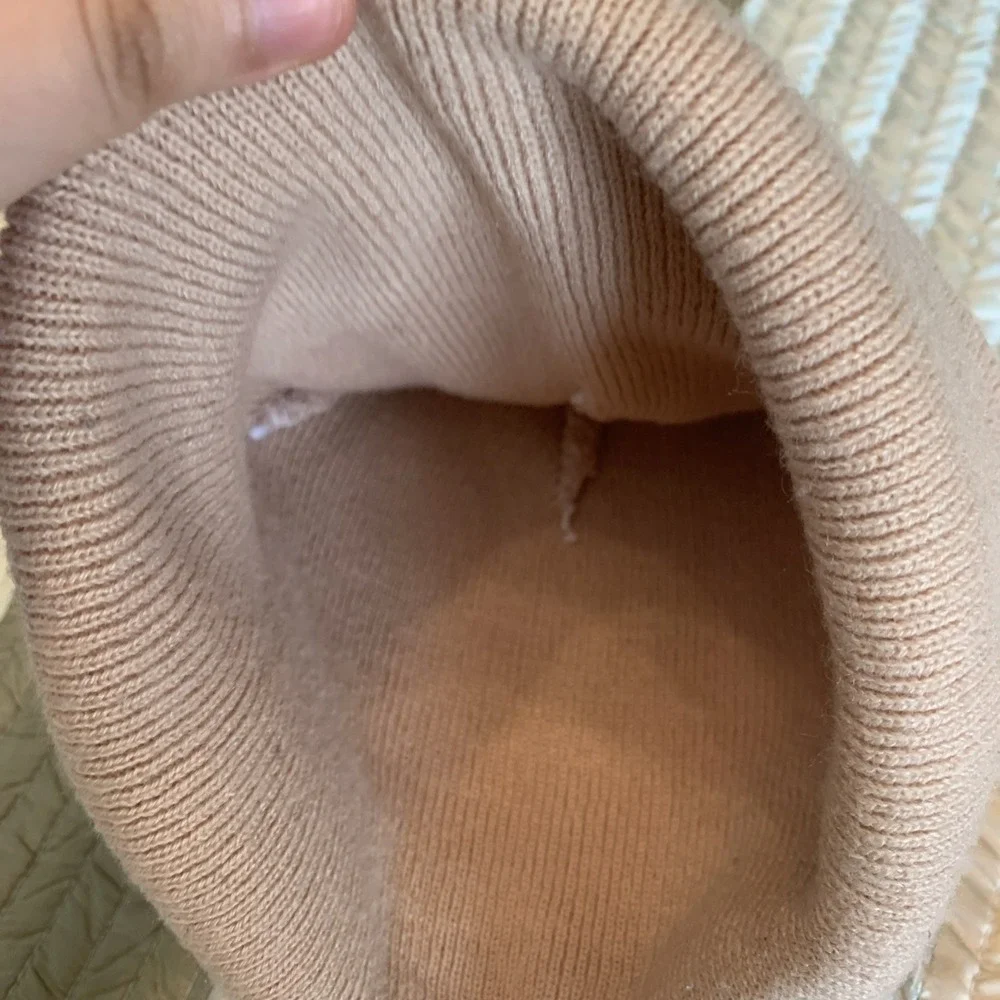 N*86 Brooklyn Twenty Unisex Winter Hat Beanie Tan One Size